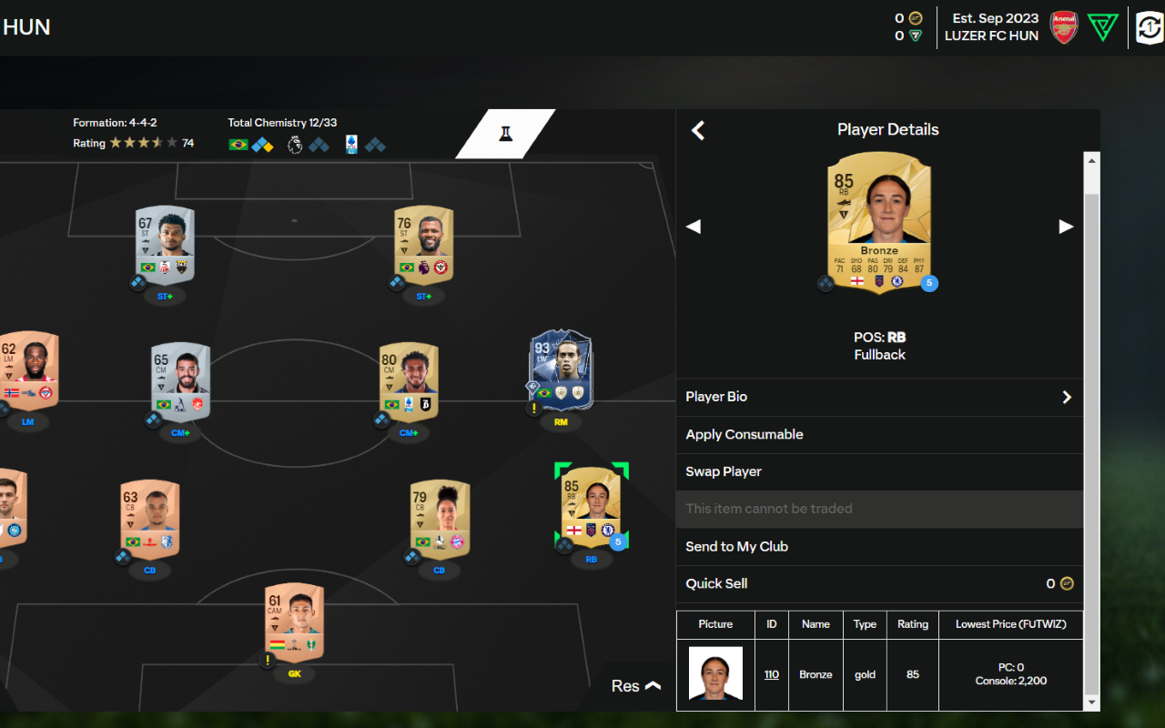 EA FC 26 Price helper截图2