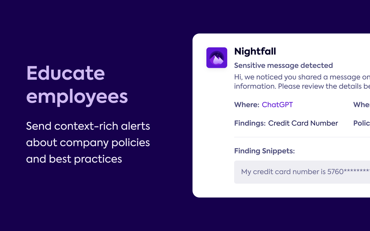 Nightfall DLP for Browsers截图4