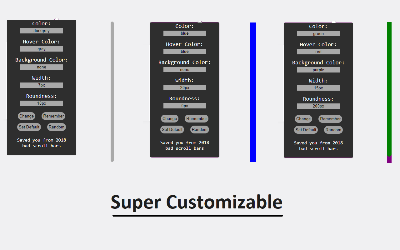 Beautiful Scrollbar截图1