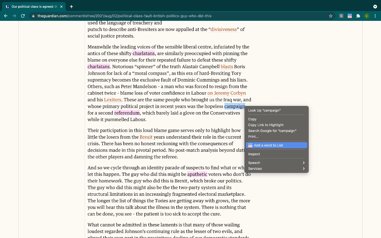 Wordentifier: Improve Your Vocabulary截图2