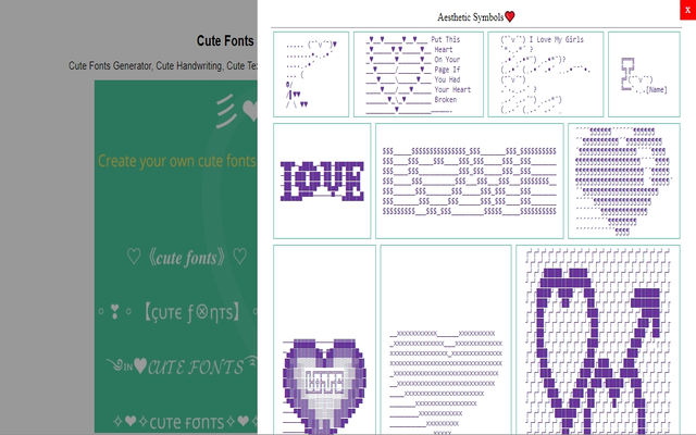 Cute Fonts 𝓬𝓸𝓹𝔂 𝓹𝓪𝓼𝓽𝓮截图4