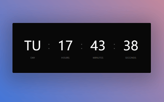 Sidebar Clock截图2