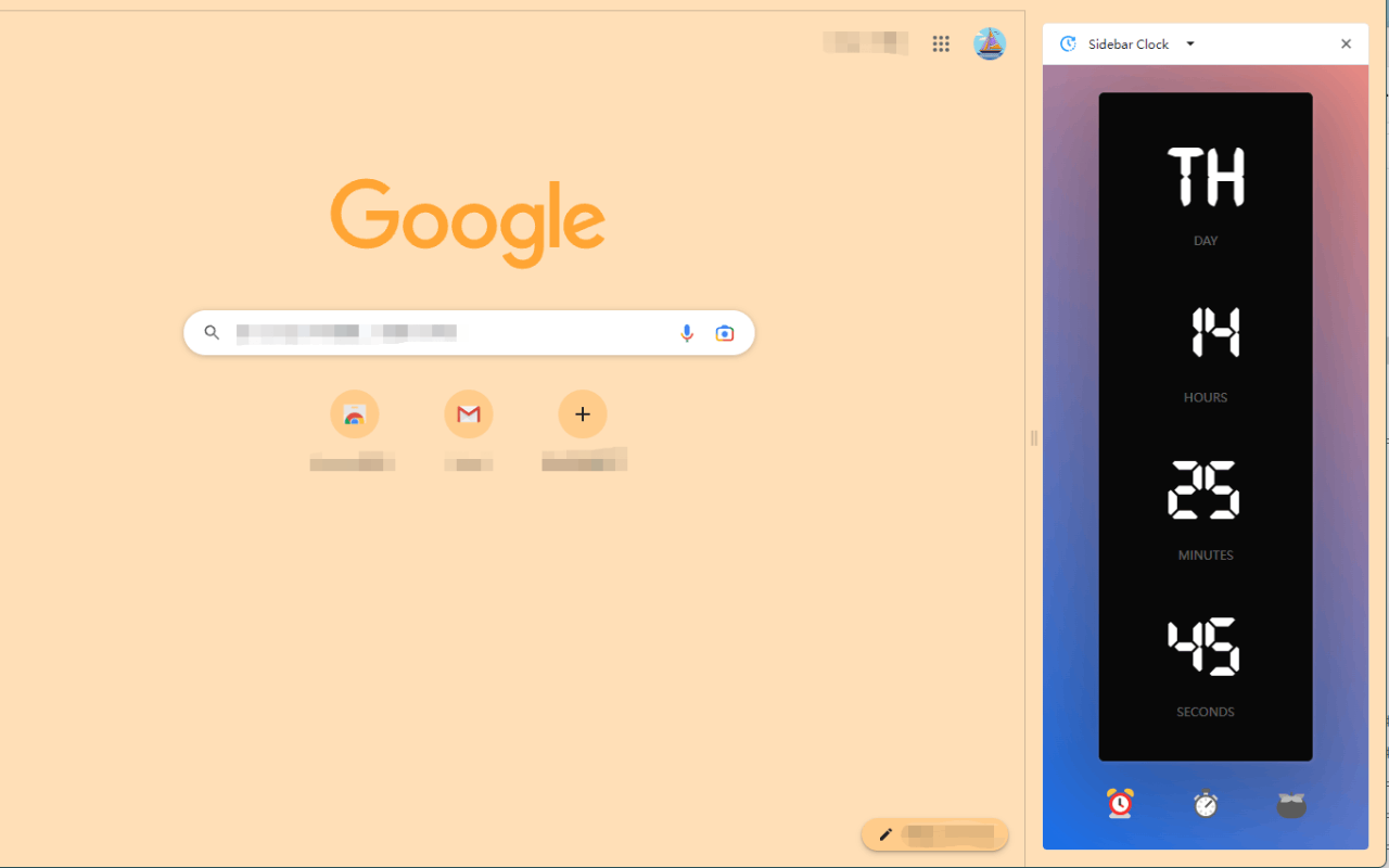 Sidebar Clock截图3