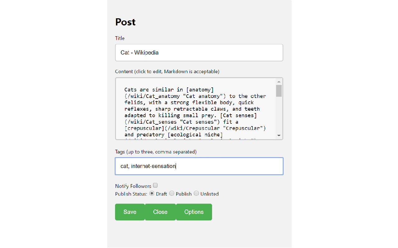 Medium Blog Chrome Extension截图1