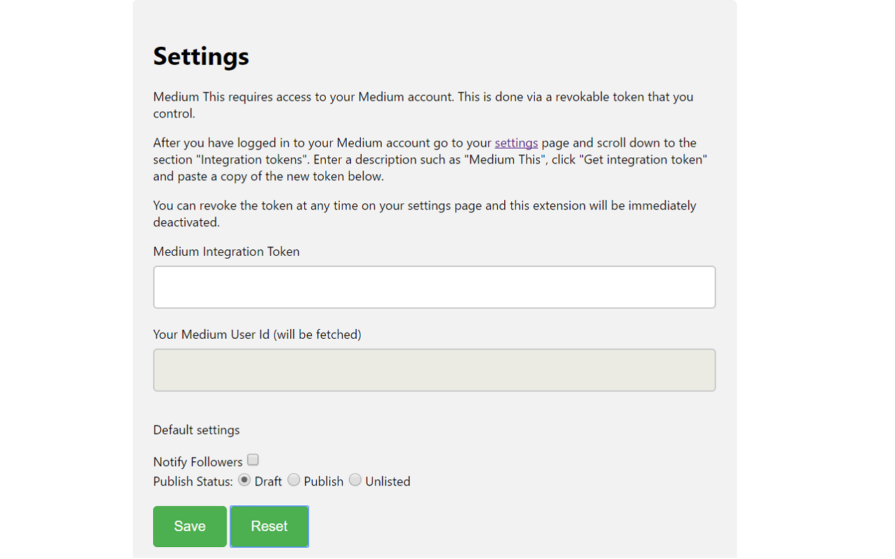 Medium Blog Chrome Extension截图2