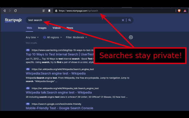 POST Search Privacy截图2