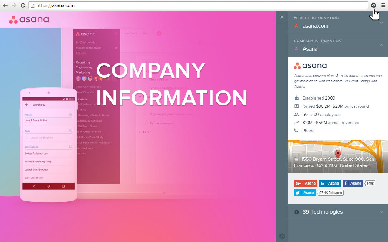 SimilarTech Prospecting截图1