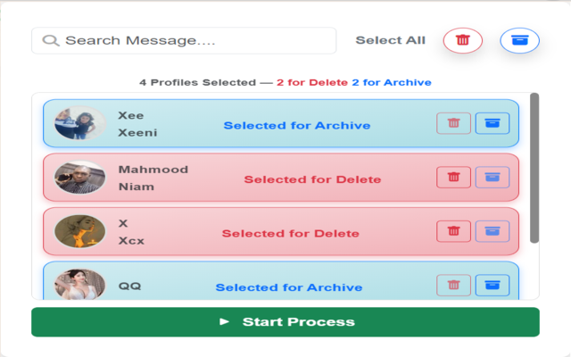 Delete Facebook Messages Fast & Advanced截图2
