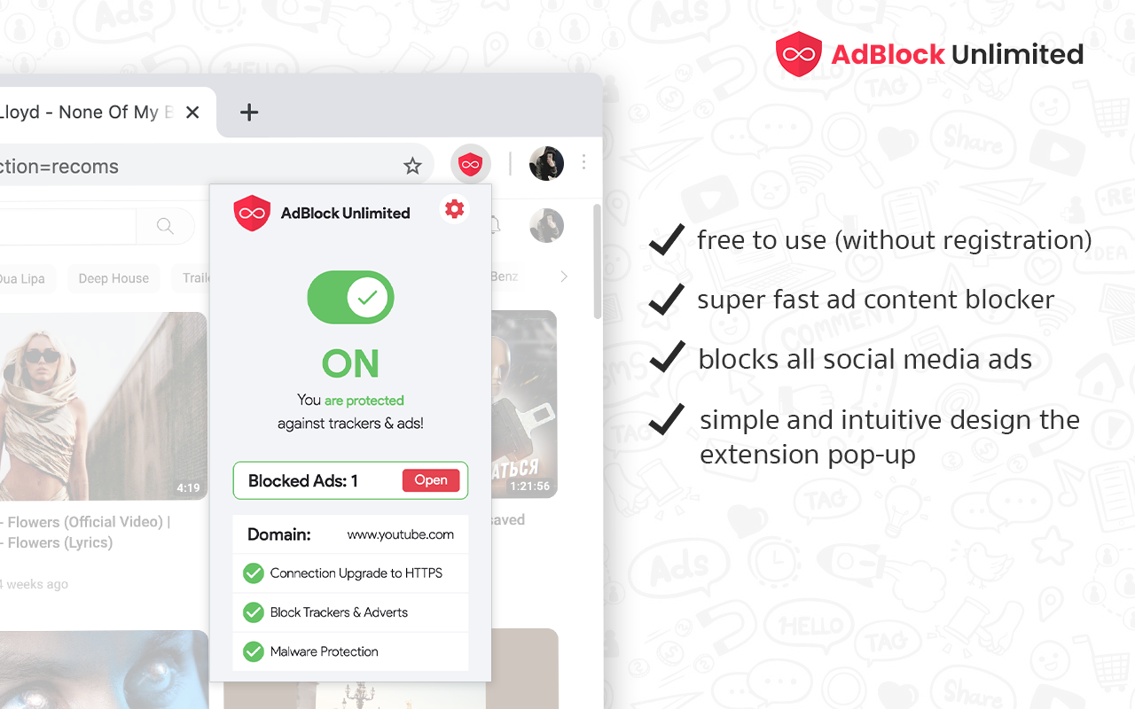 Adblock Unlimited - Adblocker截图1