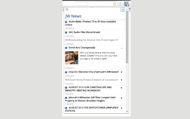 JW What is New?截图3