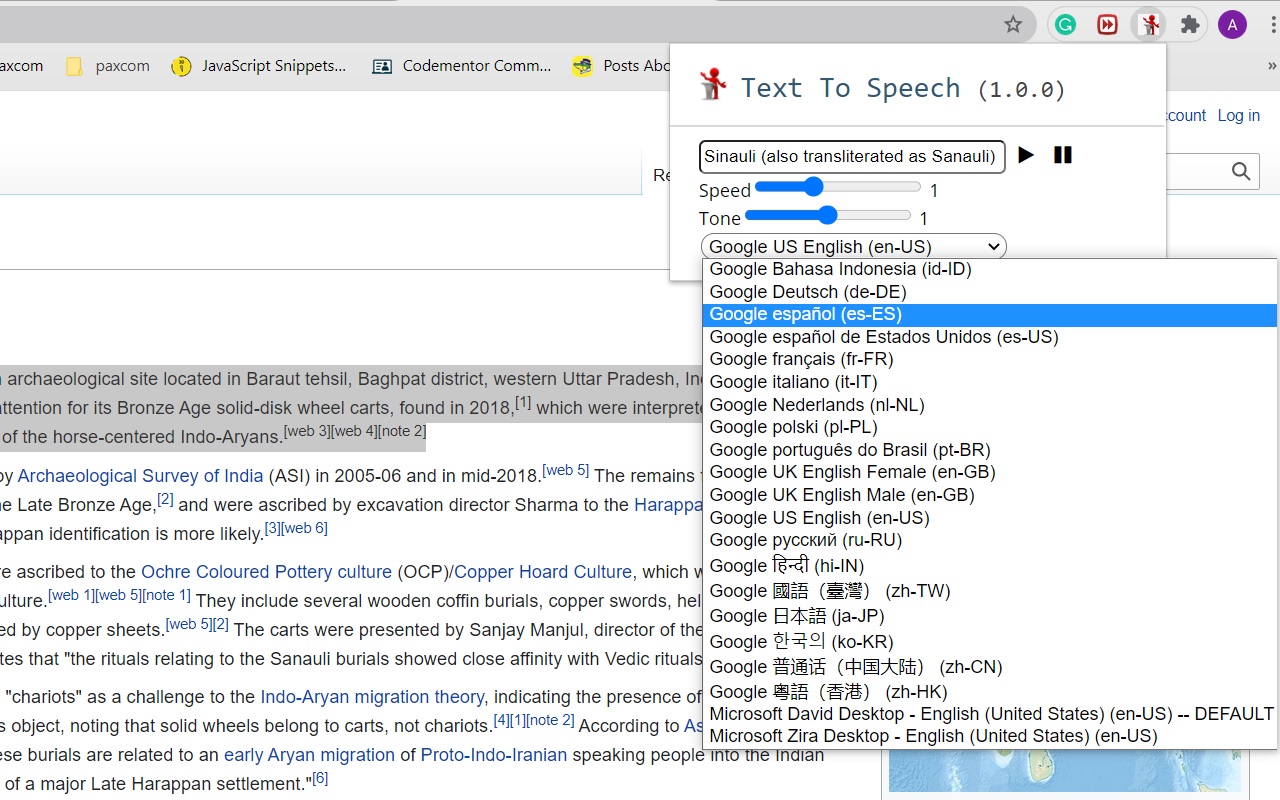 Text to Speech截图3