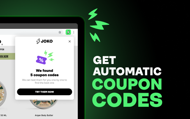 Joko: Cash back & automatic coupons截图1