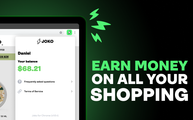 Joko: Cash back & automatic coupons截图3