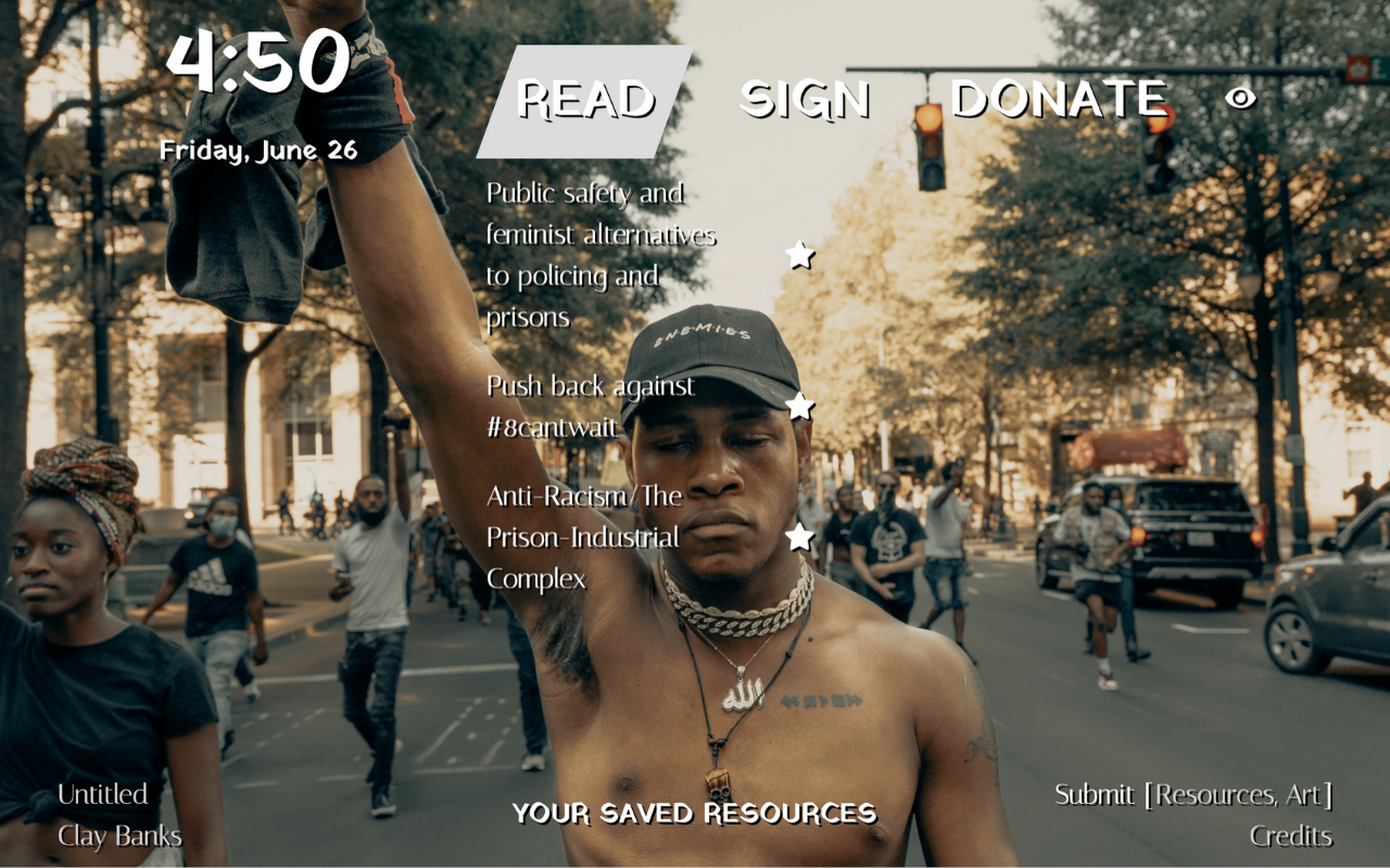 Tab for Black Lives Matter截图1