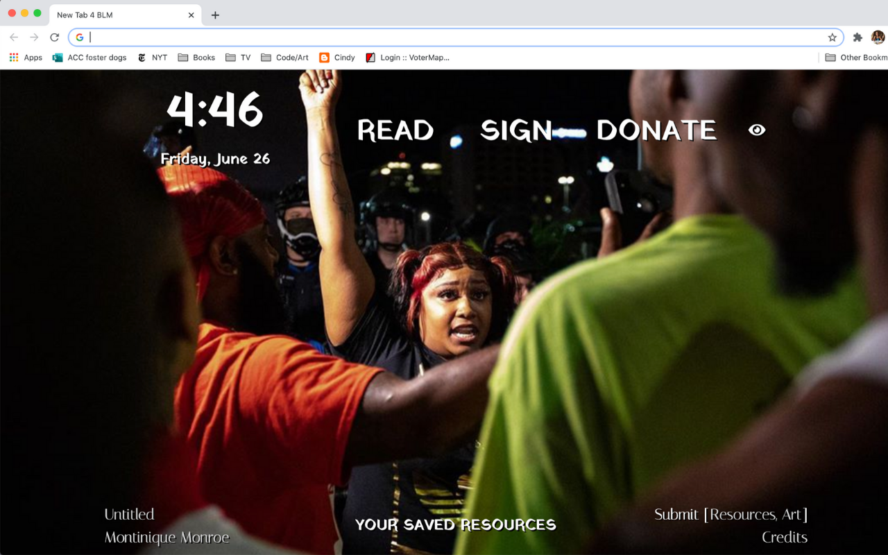 Tab for Black Lives Matter截图4