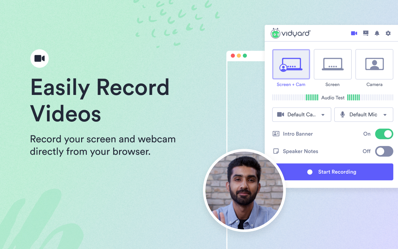 Vidyard - Screen Recorder & Screen Capture截图3