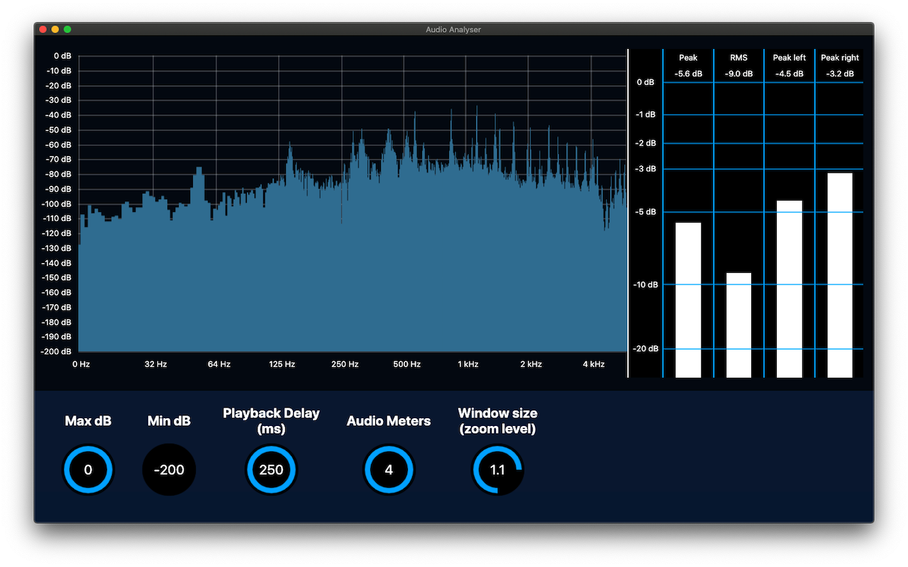 Audio Analyser Extension截图4
