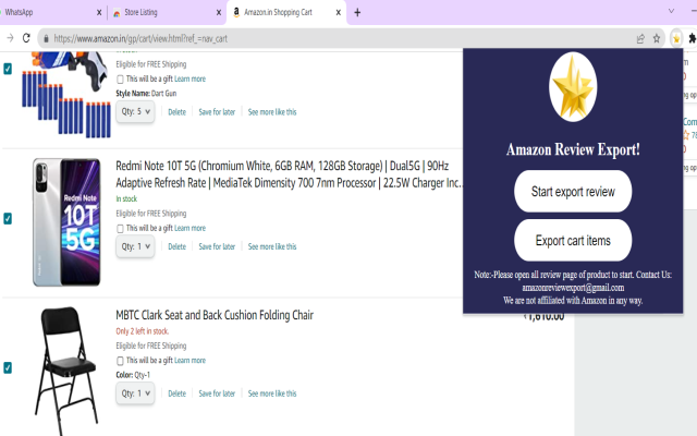 Product review export截图1