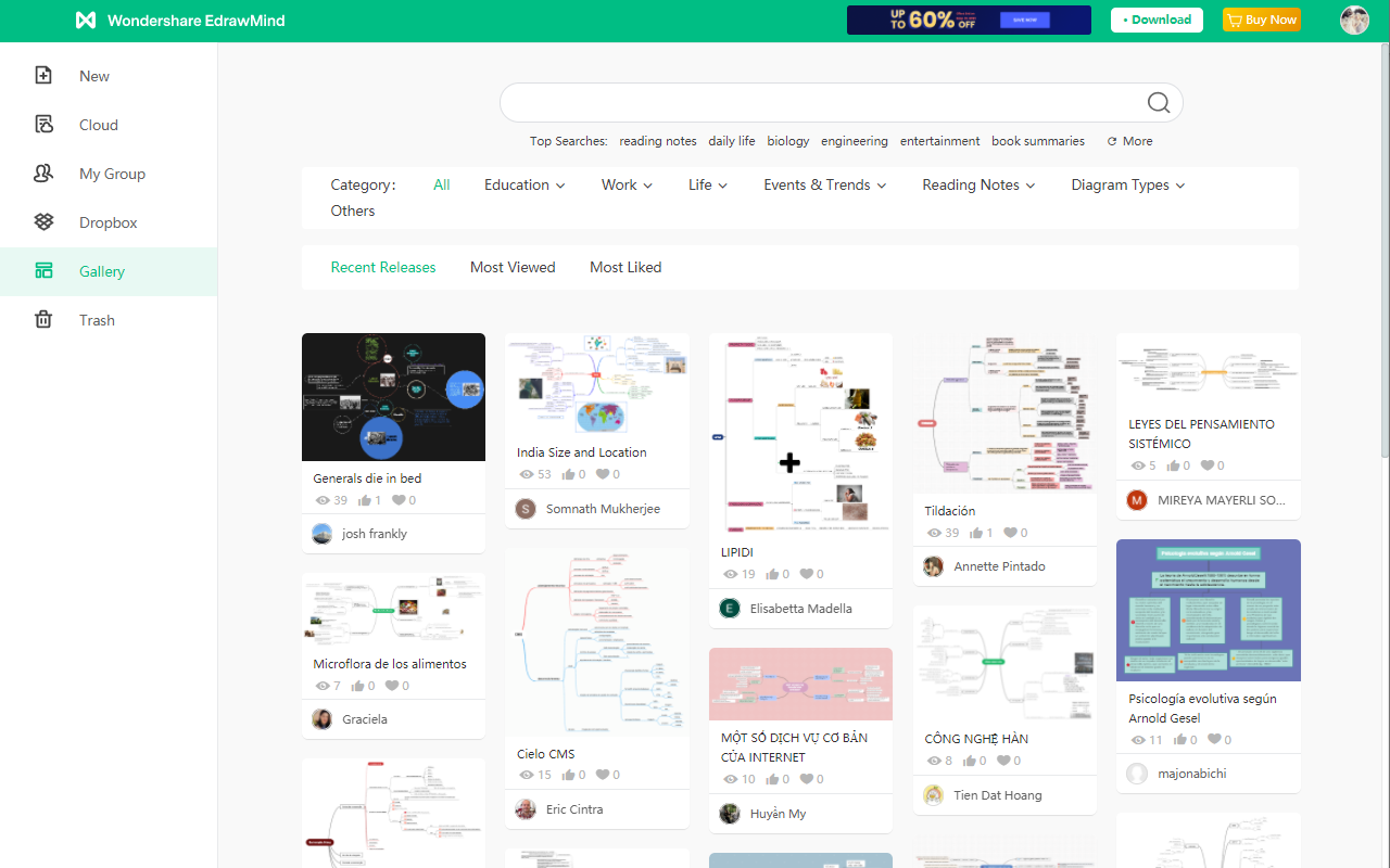 EdrawMind - MindMapping Tool截图3