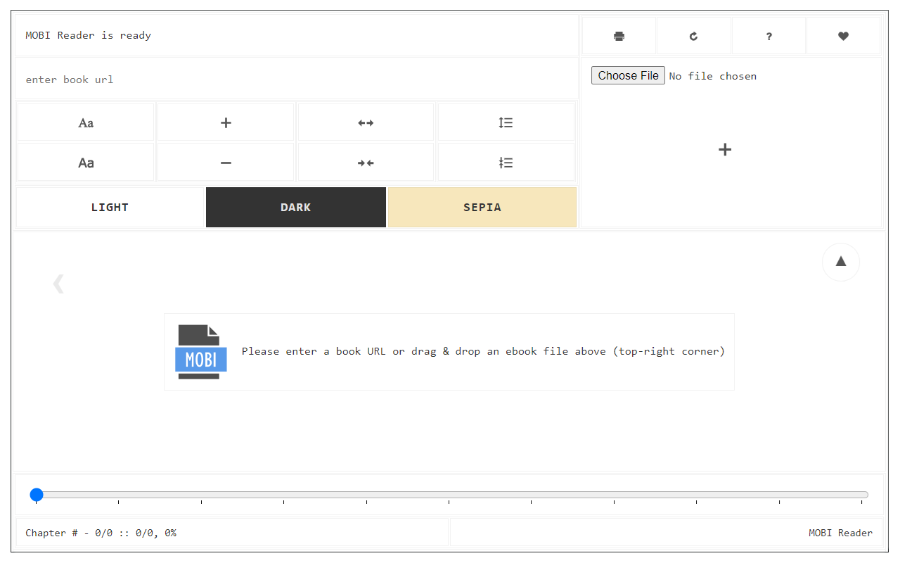 MOBI Reader截图3