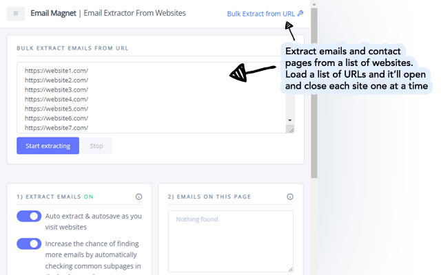 Email Extractor From Websites | Email Magnet截图2
