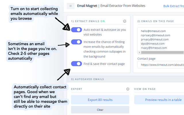 Email Extractor From Websites | Email Magnet截图4