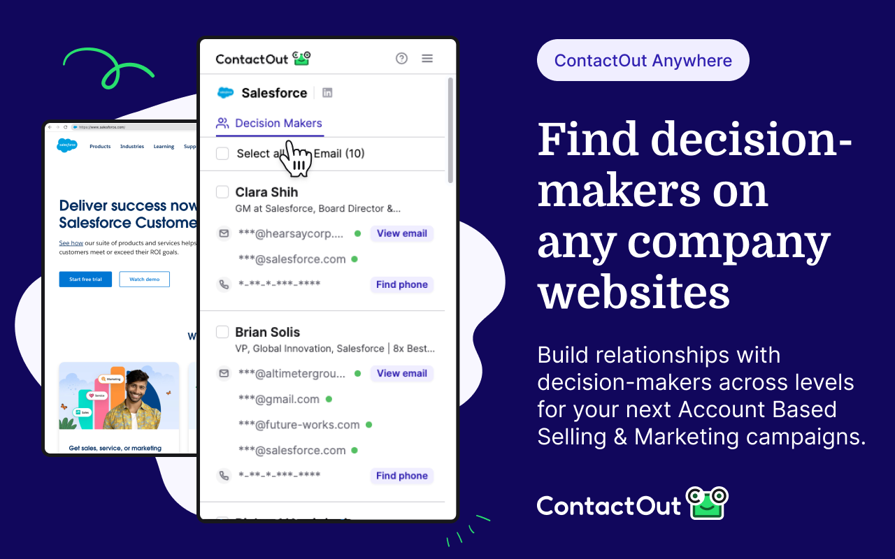 Email Finder by ContactOut – Email Lookup Tool截图4