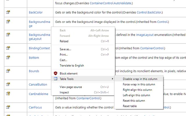 Table Tools截图1