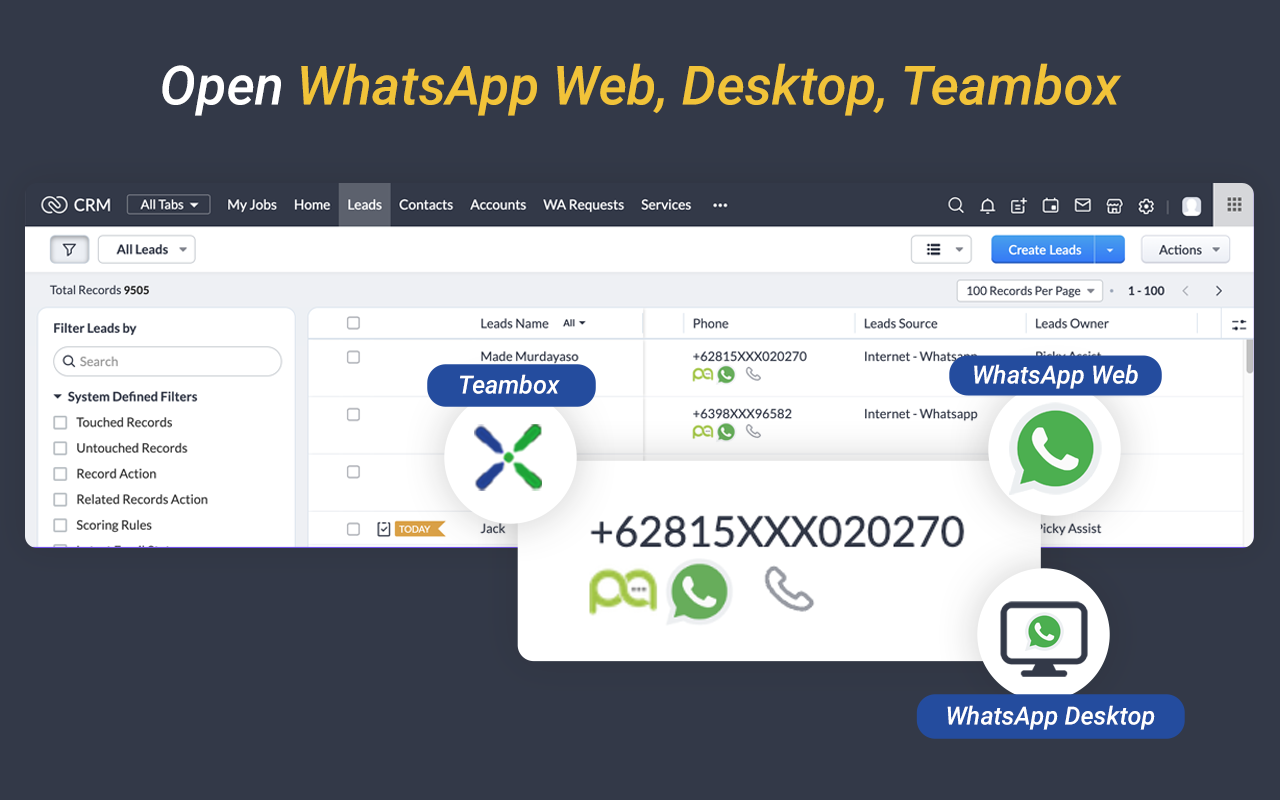 Picky Assist Zoho CRM截图4