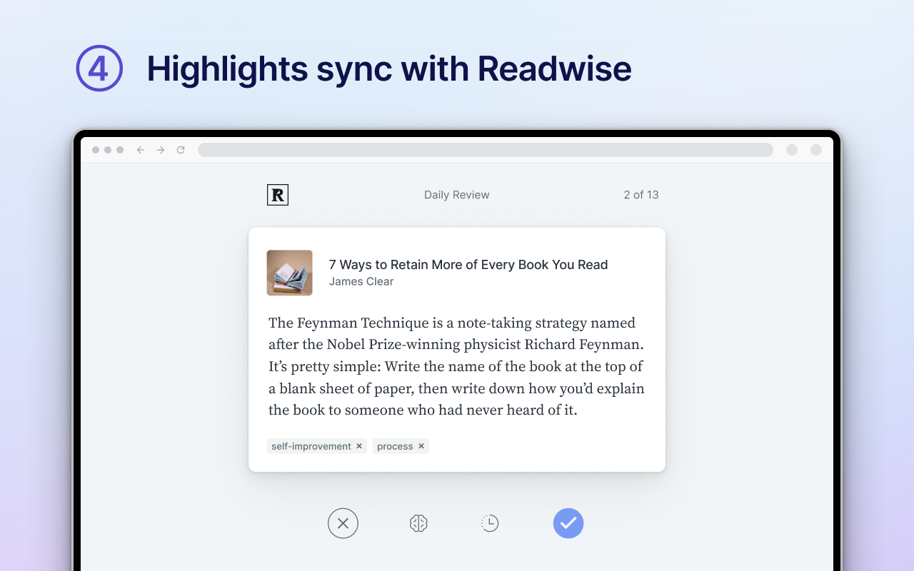Readwise Highlighter截图1