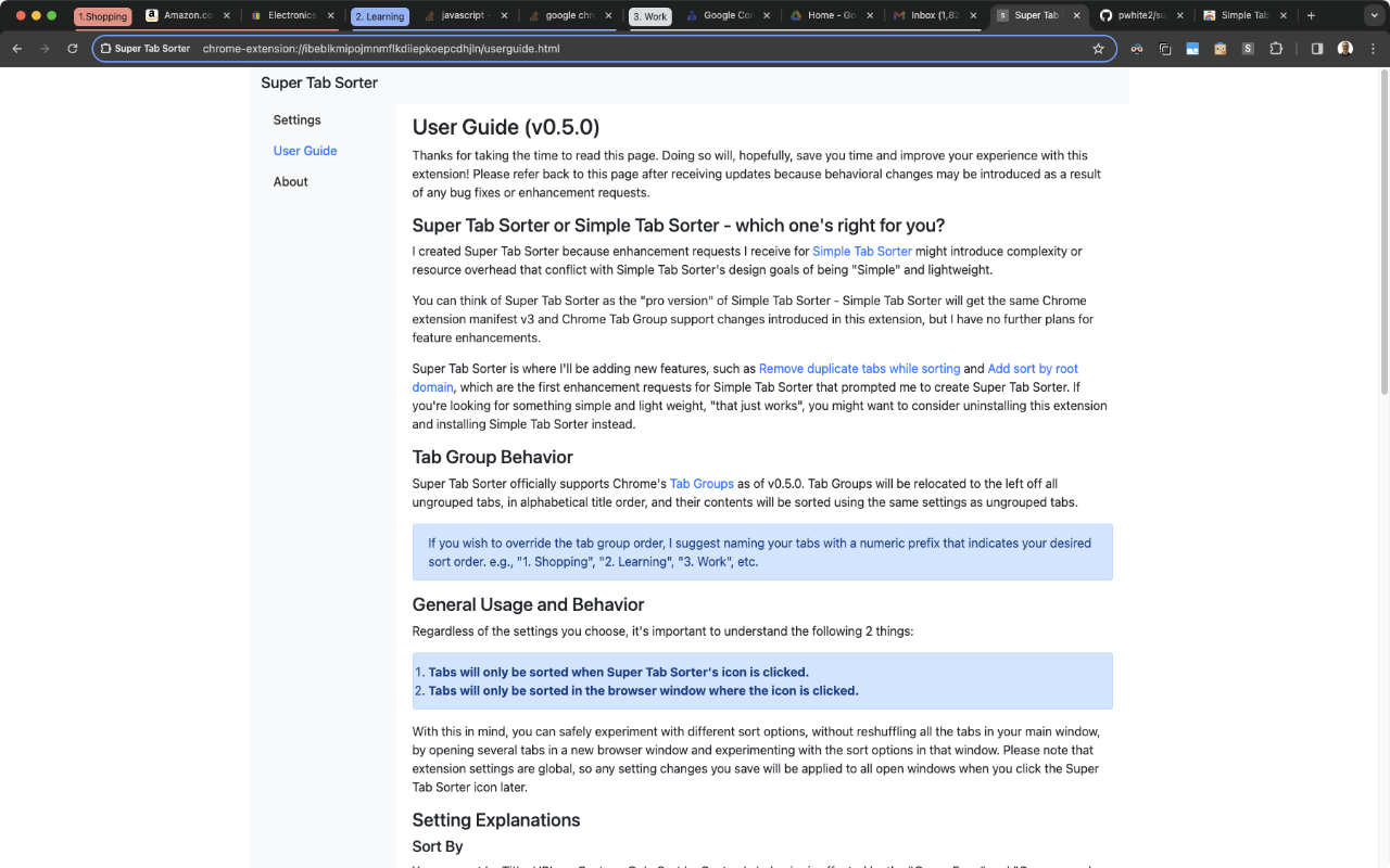 Super Tab Sorter截图4