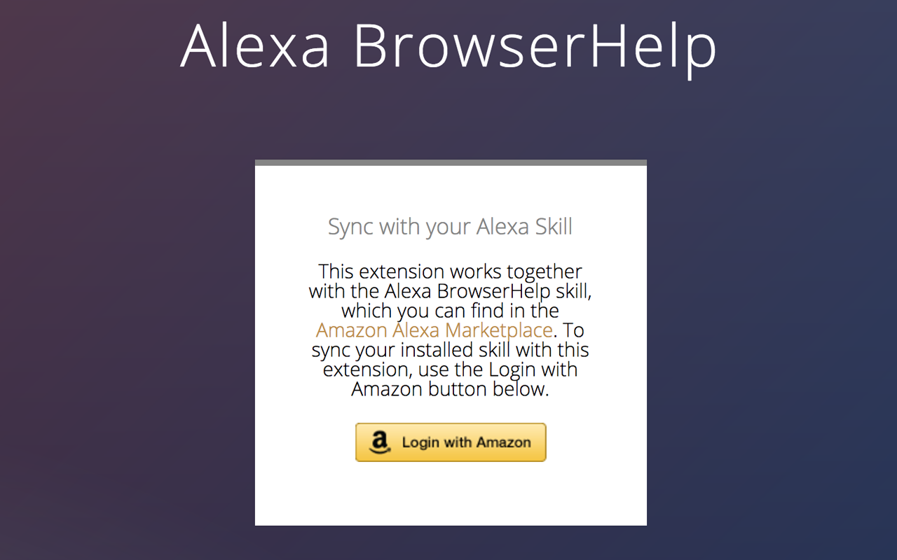 Alexa BrowserHelp截图1