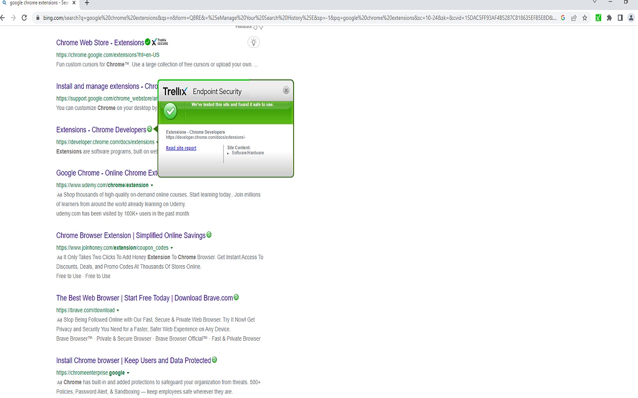 Trellix Endpoint Security Web Control截图1