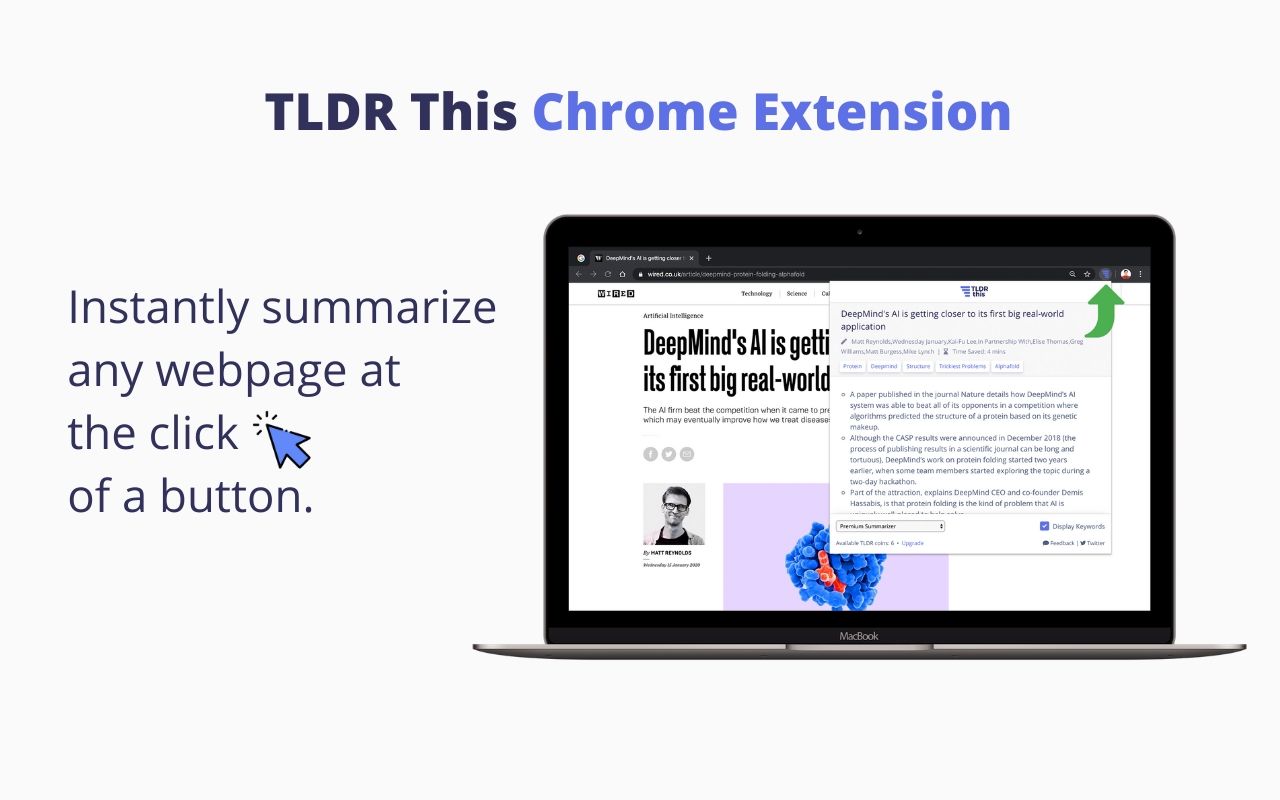 TLDR This - Free automatic text summary tool截图1