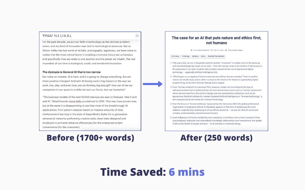 TLDR This - Free automatic text summary tool截图5