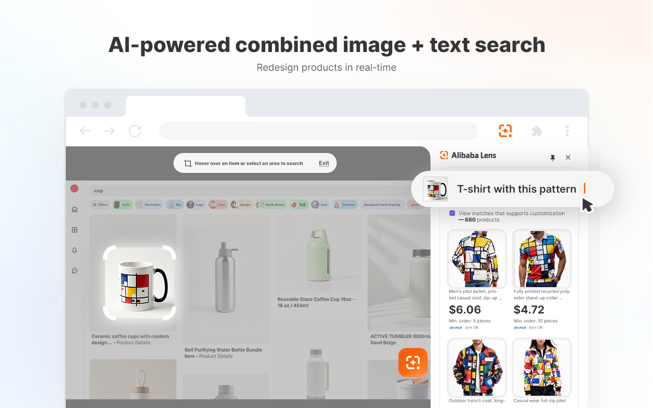 Alibaba Lens: Official Alibaba.com Image Search Tool for Wholesale Supply截图1