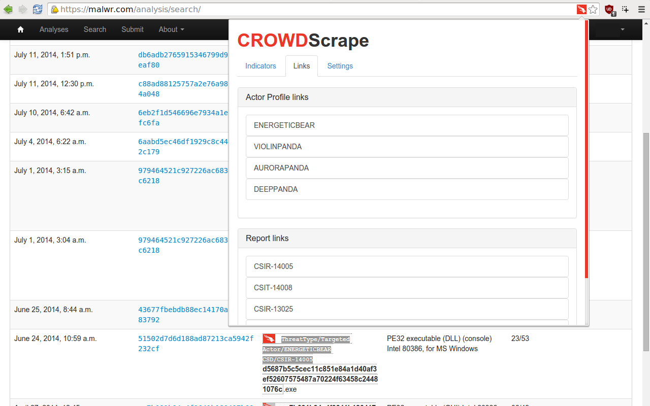 CrowdScrape截图1