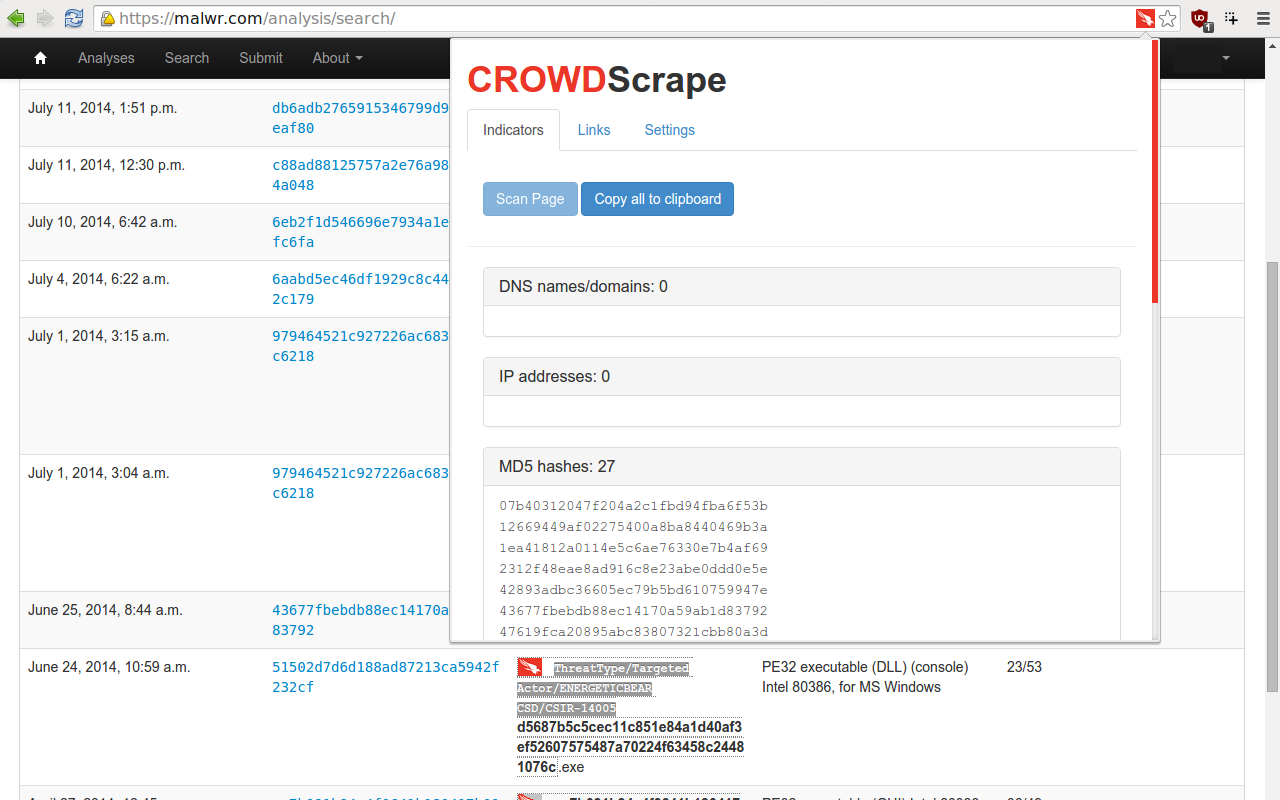 CrowdScrape截图4