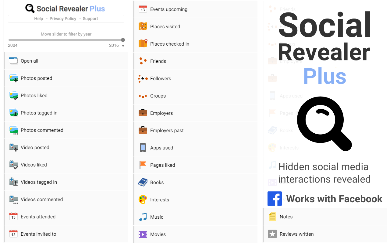 Social Revealer Plus截图1