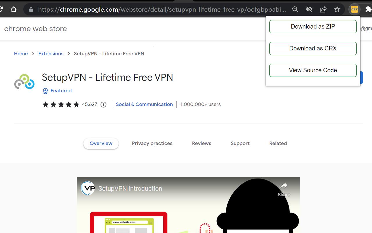 Chrome Extension Downloader (.crx file)截图1