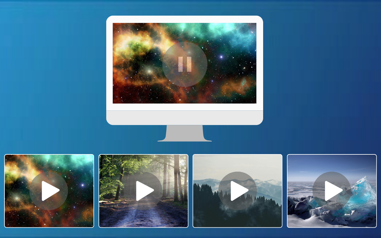 Custom Screensaver - HD Videos & Images截图2