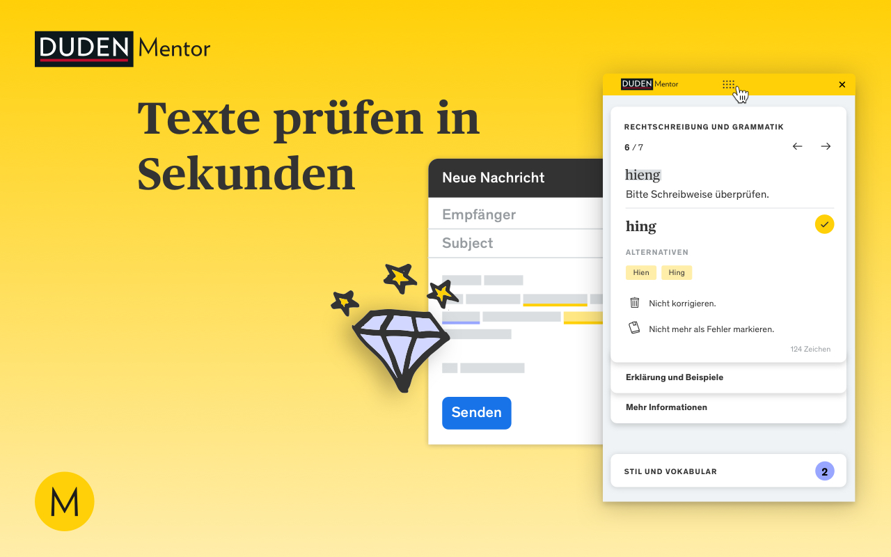Duden-Mentor-Textprüfung截图2
