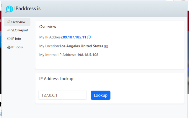 IPaddress.is - IP Lookup and SEO Analysis截图2
