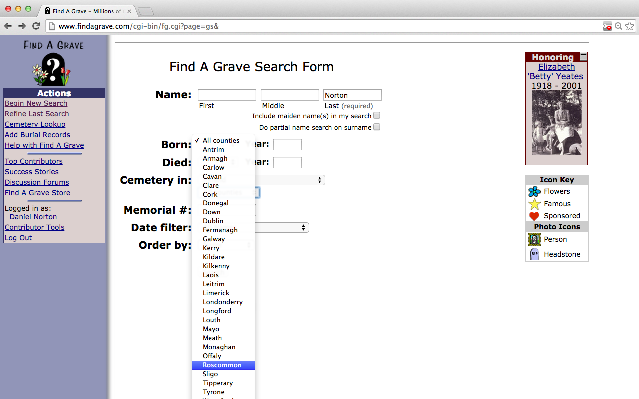 Enhanced grave search截图1