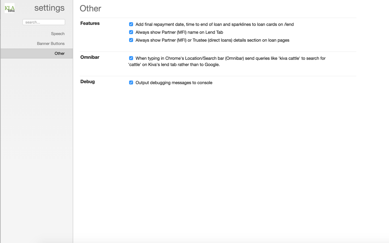 Kiva Lender Assistant截图2