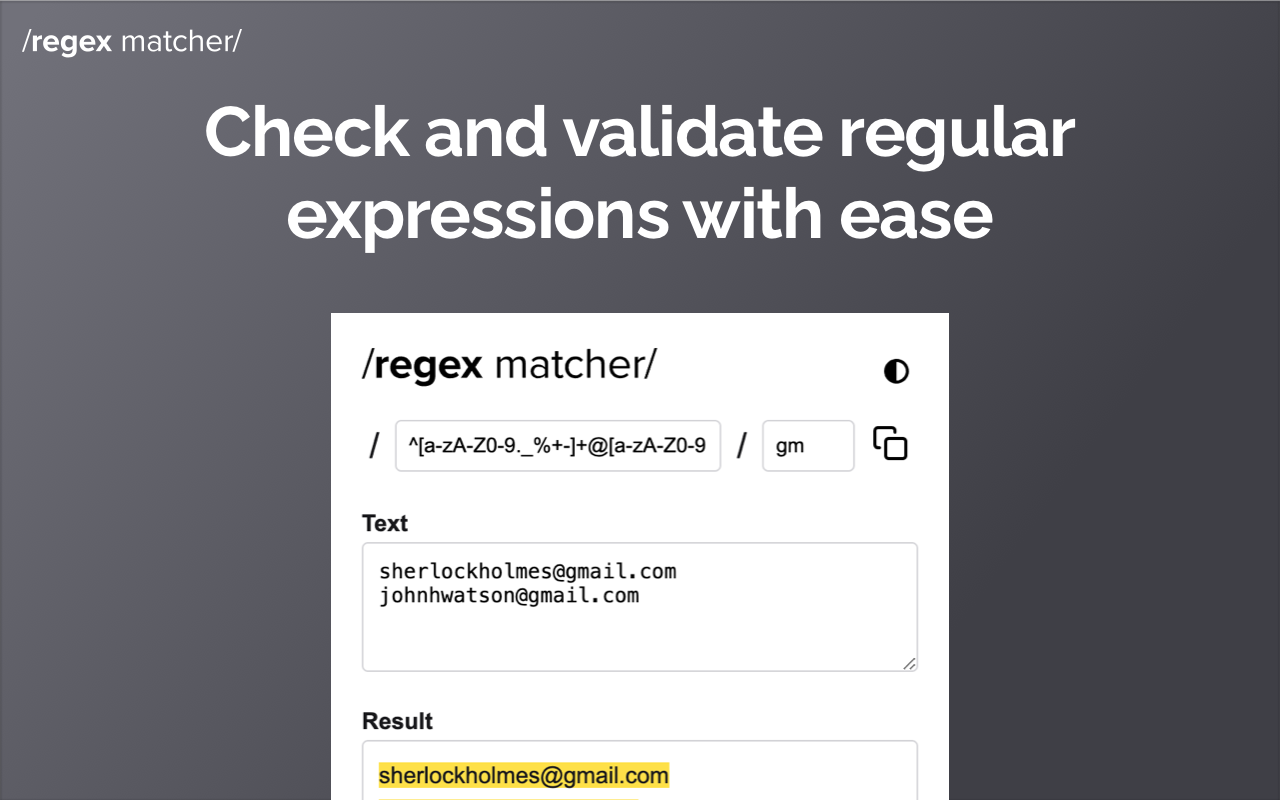 Regex Matcher截图3