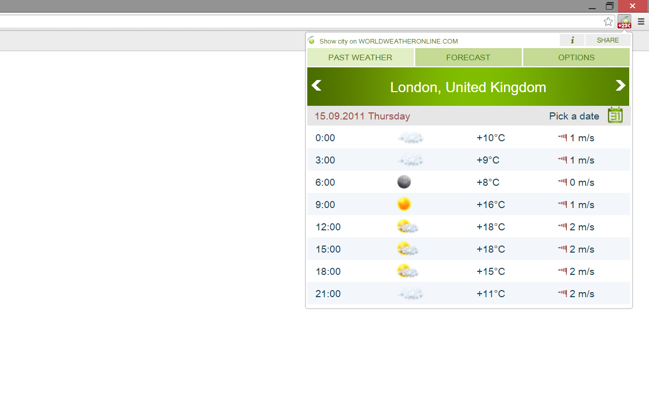 WorldWeatherOnline截图3
