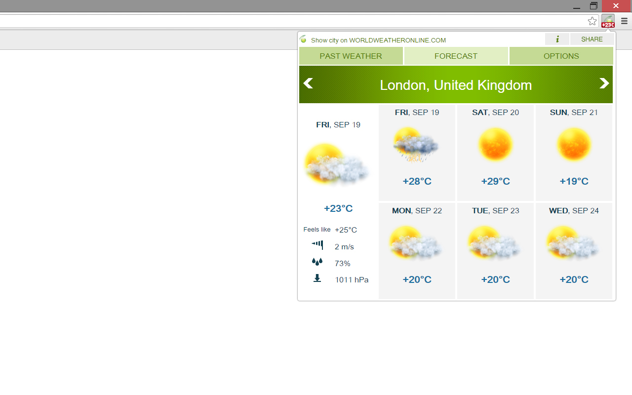 WorldWeatherOnline截图4