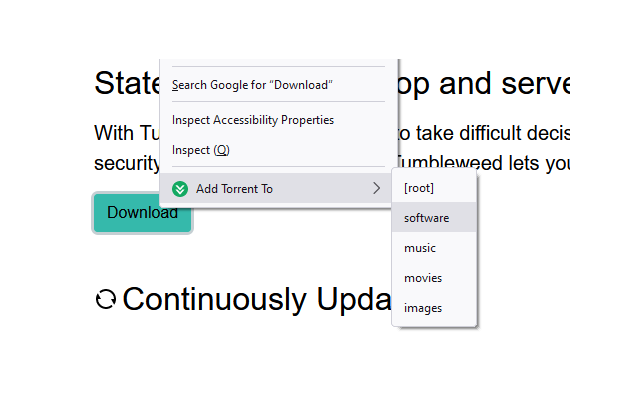 Add Torrent To截图1