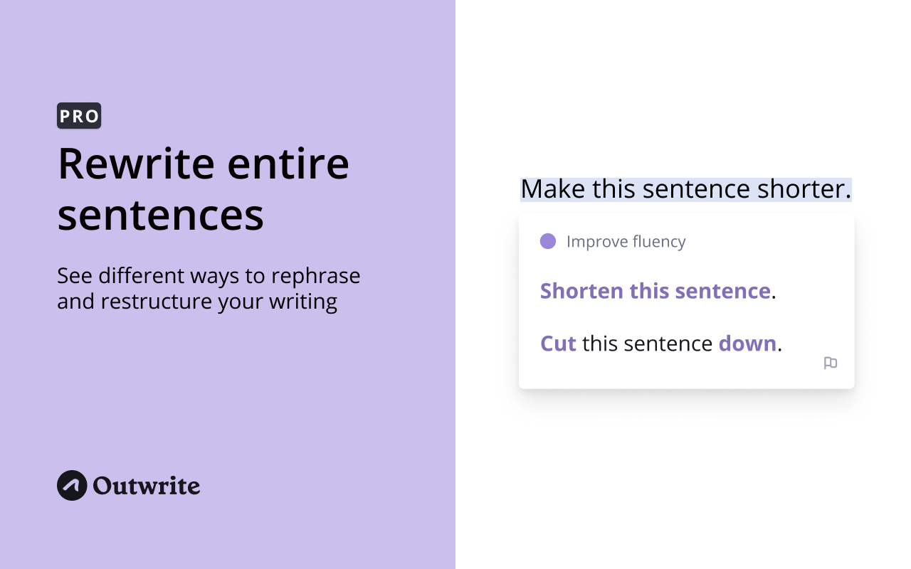 Outwrite — Grammar checker & rewrite tool截图5